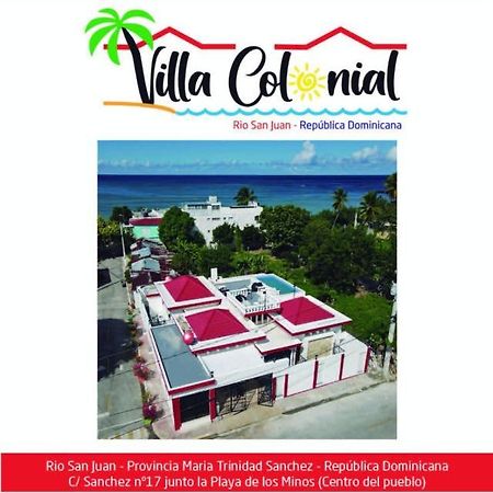 Vilaa Colonial Suite N 7, Basic Exterior Río San Juan Eksteriør bilde